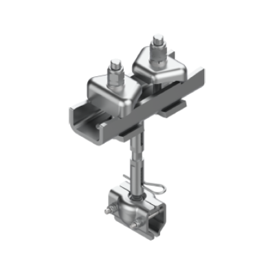 Hanger Suspension for Light Crane Systems Hanger Suspension Assembly for Secure Light Crane System Mounting